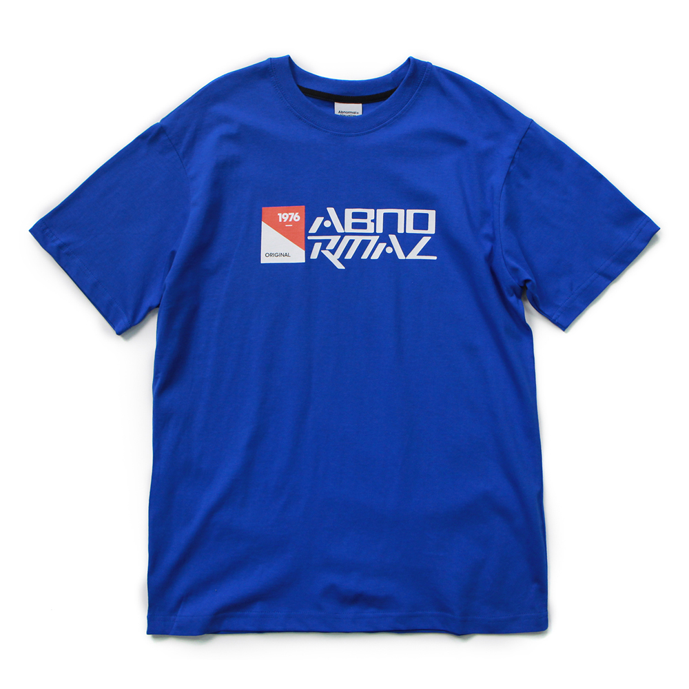 심볼릭 플래그 티셔츠 블루 (SYMBOLIC FLAG T-SHIRT BLUE)