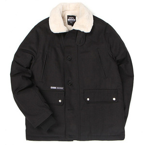 HBT Cotton Deck Jacket (Black)